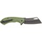 Smiths 2023 Smith'S Rally Black Stonewash Stainless Steel Blade - G10 Od Green SMI-51140 - alternate 1